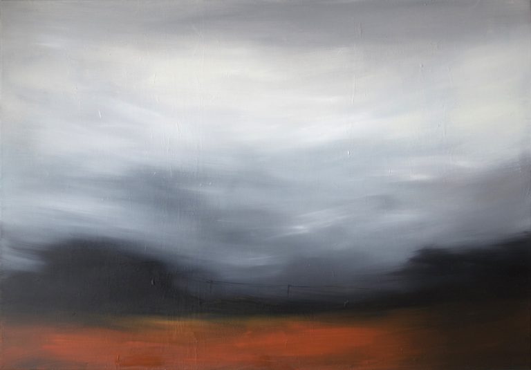 Beyond the silence - Oil on canvas - 100x70