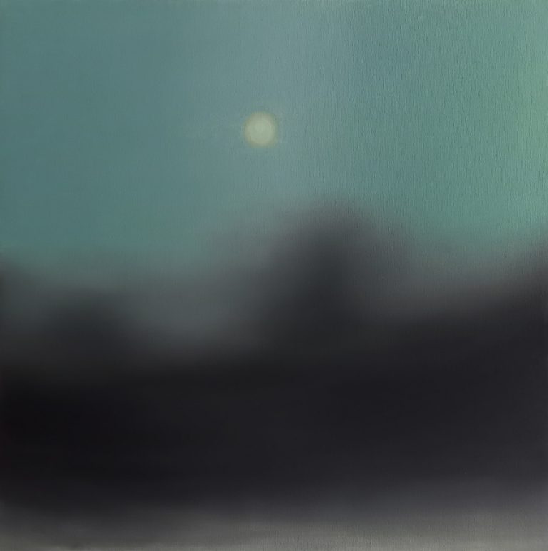 The moon's deception - Oil on canvas - 60x60